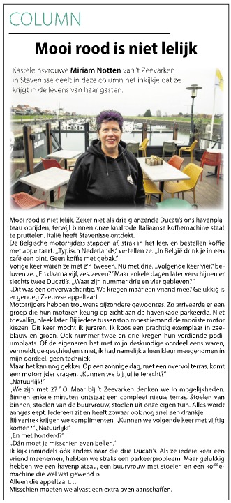 Afbeelding bij het nieuwsbericht: Een ontmoeting in het café