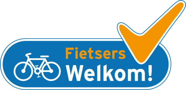 Logo von Fietsers Welkom!, dem Qualitätssiegel für fahrradfreundliche Gastronomie