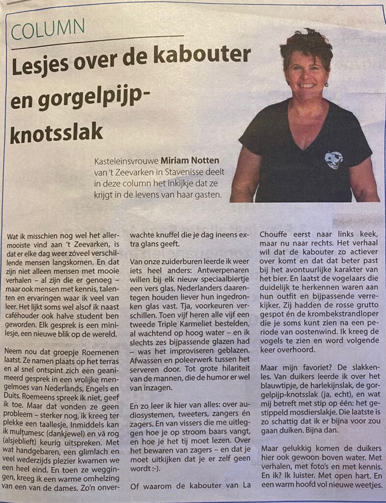 Lesjes over de kabouter en gorgelpijpknotsslak